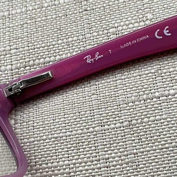 Ray-Ban Women Eyeglasses Dark brown/ Pink Glasses RB1531 48[]16 130 Frame - Picture 9 of 13